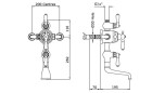 P & R Bad & Duschblandare Exposed Lever