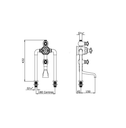 P &amp; R Bad &amp; Duschbl. Bnkmont. Crossh.