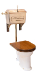 Low Level WC 814 cast brass cistern