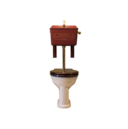 Low Level WC 814 cast cistern