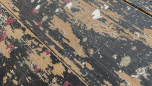 Artist Studio Floor - Bespoke Painted Oak