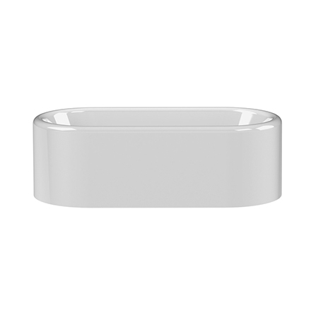 Saker 1918x908mm Double Ended Bath - Gloss White