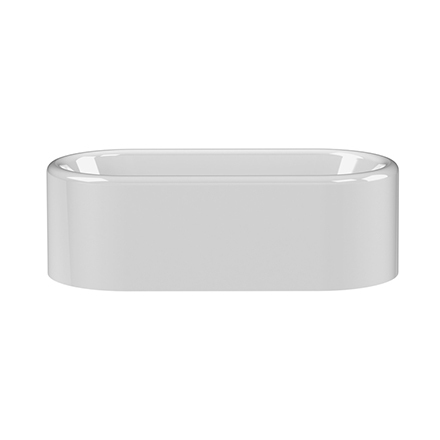 Saker 1918x908mm Double Ended Bath - Gloss White