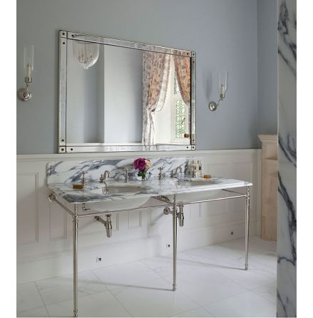 -60% - The double Lowther - Arabescato/nickel