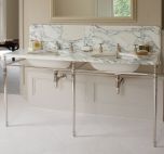 -60% - The double Lowther - Arabescato/nickel