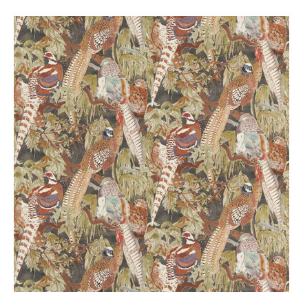 Mulberry textil - Game Birds Linen