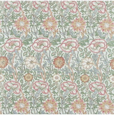 Morris textil - Pink &amp; Rose (print)