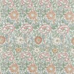 Morris textil - Pink & Rose (print)