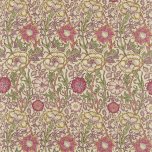 Morris textil - Pink & Rose (print)