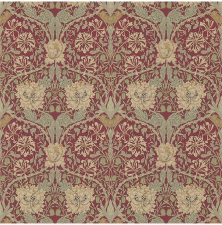 Morris tapet - Honeysuckle &amp; Tulip