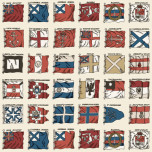 Mulberry Tapet - Naval Ensigns