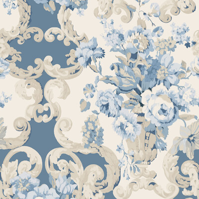 Mulberry Tapet - Floral Rococo