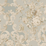 Mulberry Tapet - Floral Rococo