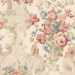 Mulberry Tapet - Floral Rococo