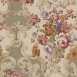 Mulberry Tapet - Floral Rococo