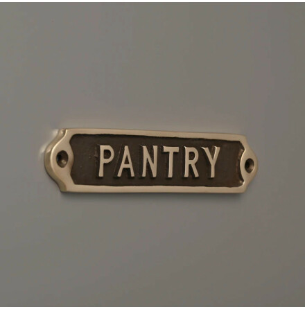 Skylt &quot;Pantry&quot; - Mssing