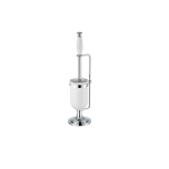 Classical freestanding toilet brush holder