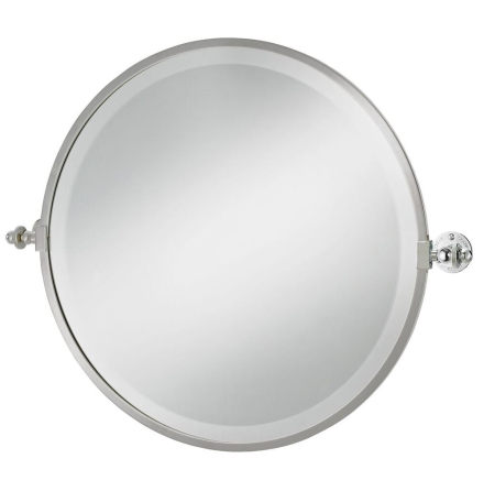 Classical round tilt mirror