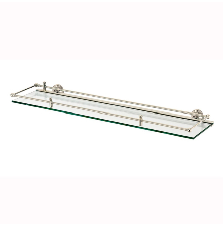 Classical shelf &amp; hinged guardrail