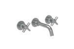 Bank 3-h Blandare Boss, 158/190 mm-spout (4 finishar)