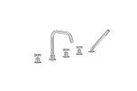 Bank Dusch/Badkarsbl. Swivel C-spout (4 finishar)