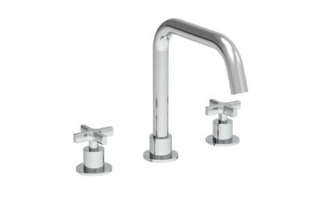Bank Badkarsblandare Swivel C-spout (4 finishar)