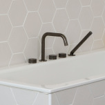 Decca Dusch/Badkarsbl. Swivel C-spout (4 finishar)