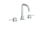 Domo 3-h Blandare, Swivel C-spout (4 finishar)