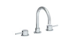 Domo 3-h Blandare, Swivel U-spout (4 finishar)