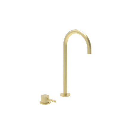 Domo 2-h Blandare, Tall spout (4 finishar)