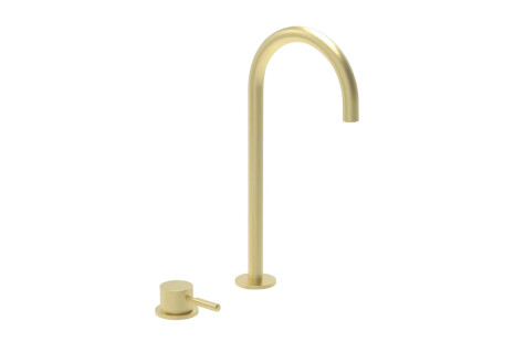 Domo 2-h Blandare, Tall spout (4 finishar)