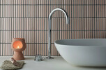 Domo 2-h Blandare, Tall spout (4 finishar)