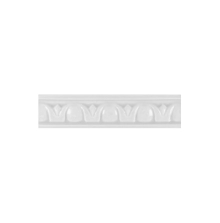 Crown Moulding 6x1,5&quot; - Snowdrop