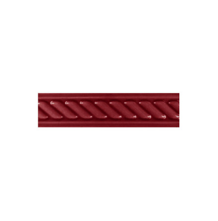 Cable moulding 6x1,5&quot; - Burgundy