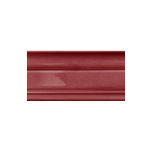 Classic Moulding (brstlist) 6x3" - Burgundy