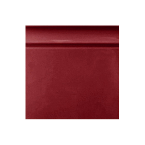 Skirting (sockel) 6x6" - Burgundy