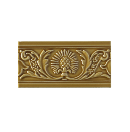 Thistle Moulding 6x3&quot; - Inca Gold