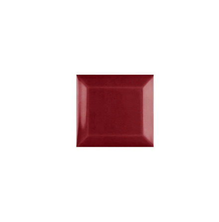 Half Metro Tile 75x75 - Burgundy