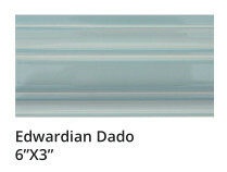 Edwardian Dado 6x3" - Moonstone