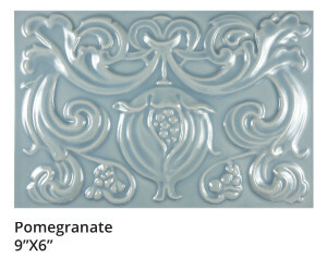 Pomegranate 9x6" - Moonstone