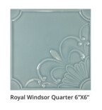 Royal Windsor Quarter 6x6" - Moonstone
