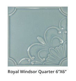 Royal Windsor Quarter 6x6" - Moonstone