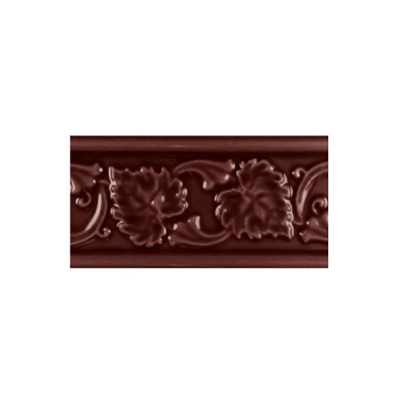Leaf Moulding 6x3&quot; - Teapot Brown