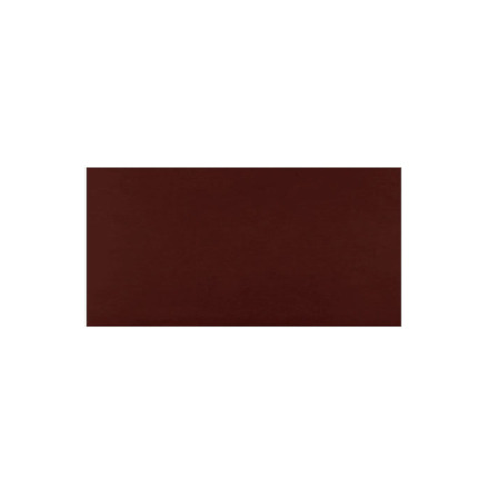 Subway Halftile avslut kortsida 6x3&quot; - Teapot Brown