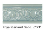 Royal Garland Dado 6x3" - Mocha (Fel kulr p bild)