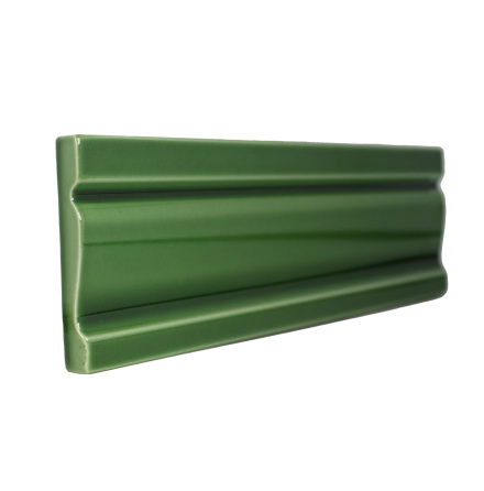 Fluted Dado 9x3&quot; - Victorian Green (fel kulr p bild)