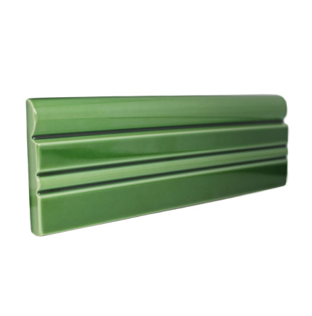 Fluted Skirting 9x3&quot; - Victorian Green (fel kulr p bild)