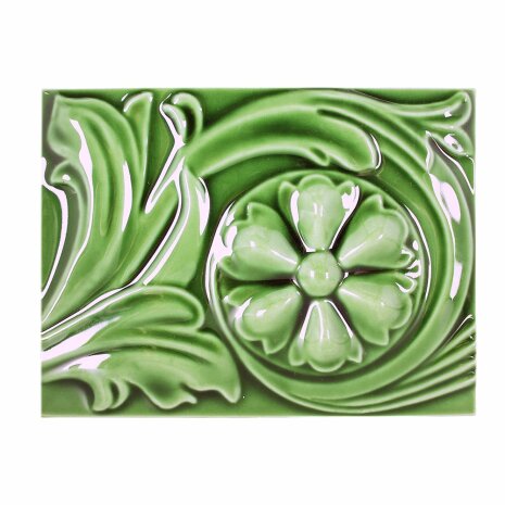 Rosette Border 6x4" - Jade (fel kulr p bild)