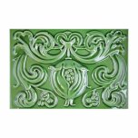 Pomegranate 9x6" - Victorian Green (fel kulr p bild)