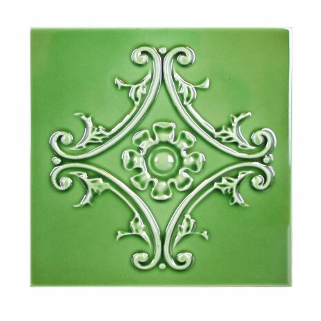 Medalion 6x6" - Victorian Green (fel kulr p bild)